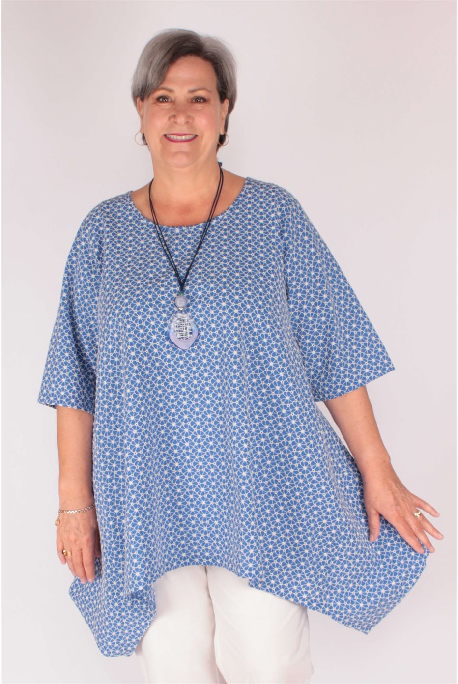 Blue Namibie Tunic